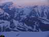 Sunrise on Mt. Athabasca
